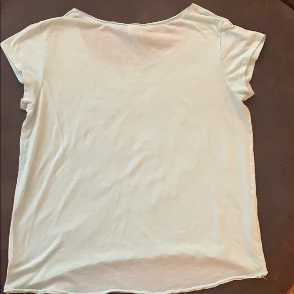 Victoria’s Secret Pink Bling Teal Tee-Large - Picture 5 of 7